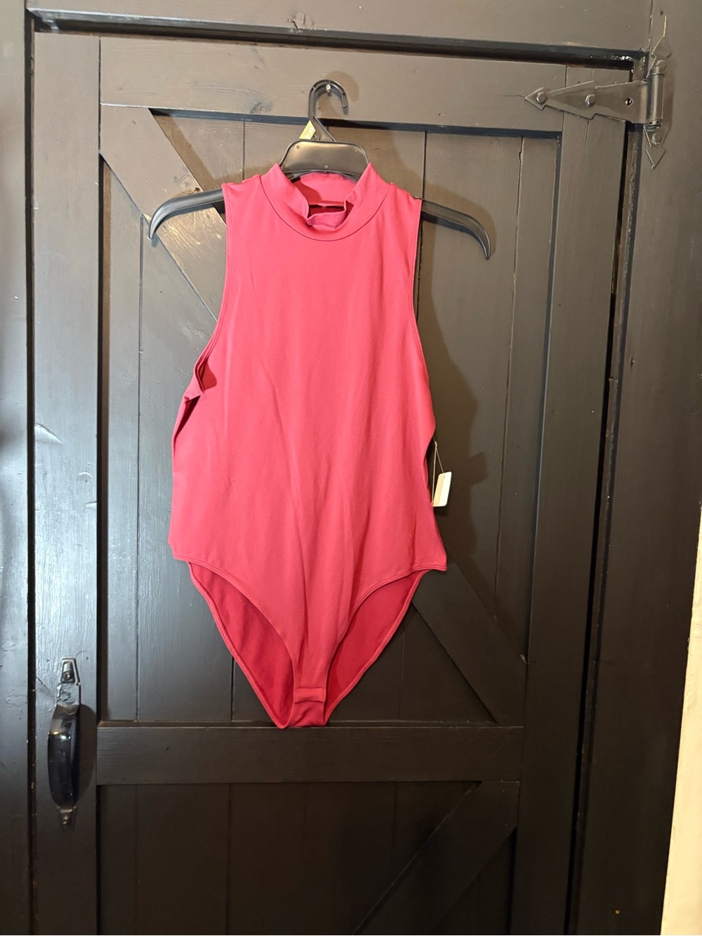 a new day Sleeveless Mock Neck Bodysuit - Pink
